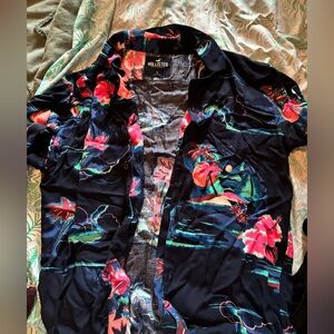 Hollister Tropical Print Shirt